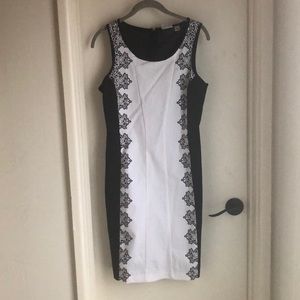 Black and White Dress